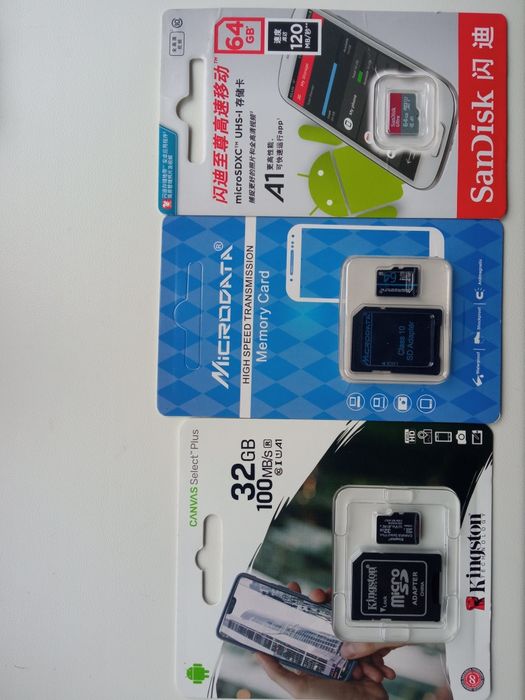 Карта памяти 64gb A1 Новая