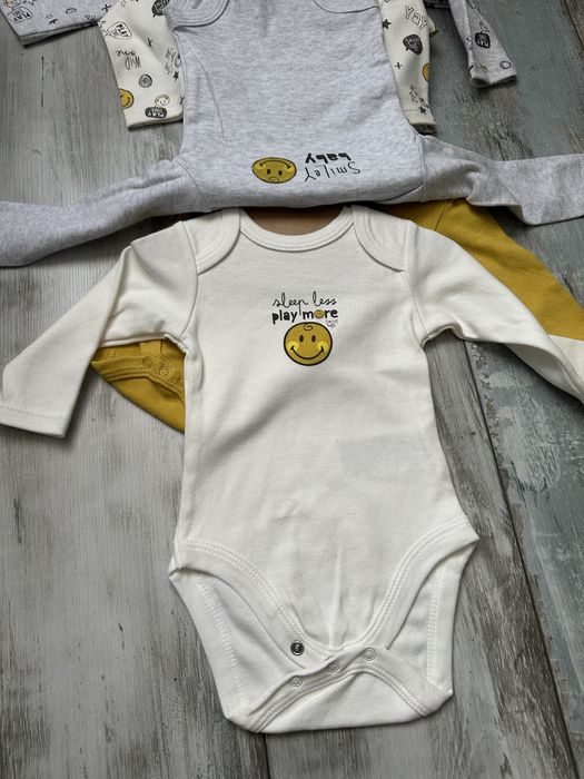 Набір бодіків 5 шт  3 місяці 62 см