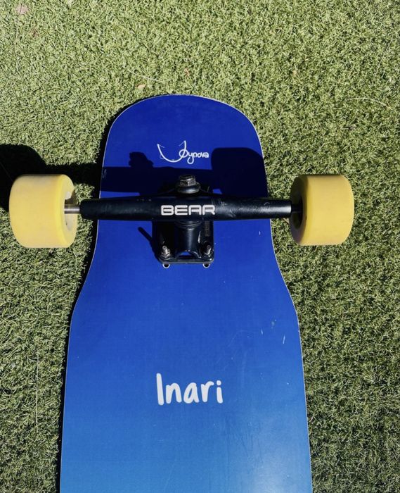 Longboard Pepper Inari 48 - Custom Fox Art - Bear Trucks - Quase Novo!