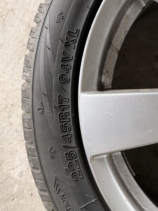 AluFelgi Bmw 17 cali e60/e90 Nowe opony zimowe !