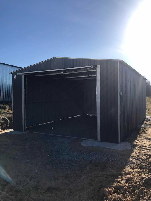 Garaż 4x5 Grafitowy