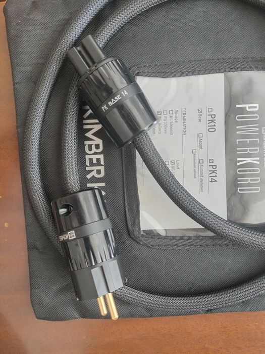 Kimber Kable PK14 силовой кабель HI-FI  1.5м