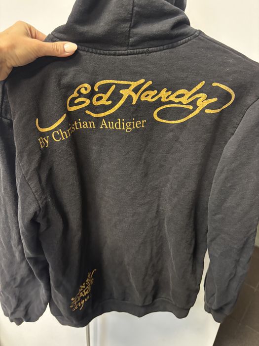 Ed hardy christian audigier bluza z kapturem M 38
