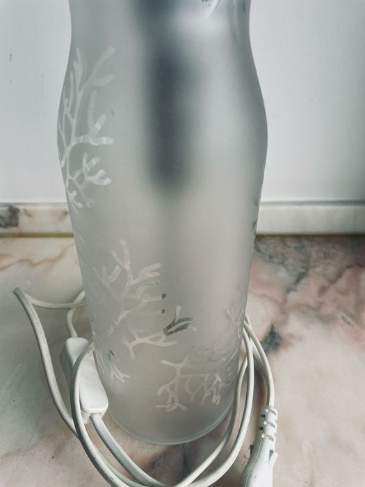 Candeeiro de mesa em vidro Ikea