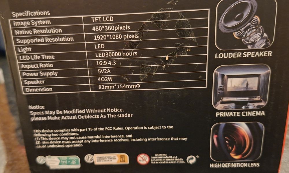 Mini projector Led Source510232207757168642