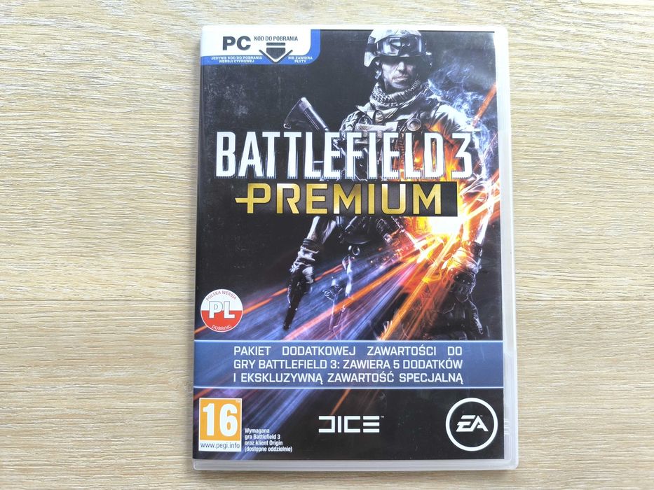 Battlefield 3 PREMIUM [PC] (Polskie Wydanie) - BOX