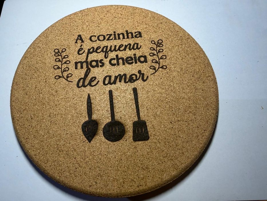 Apoio para panela personalizado
