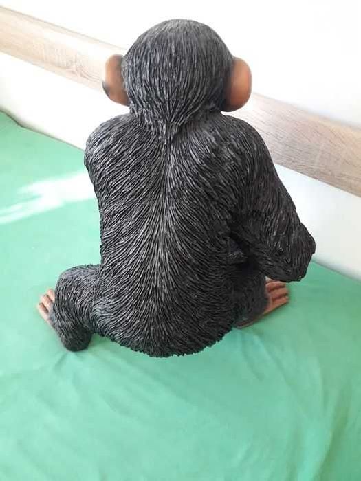 Figurka Szympansa Dekoracja Ozdoba Ogród