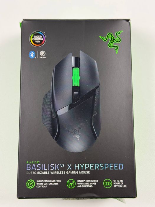 Бездротова ігрова комп'ютерна миша Razer Basilisk V3 X HyperSpeed
