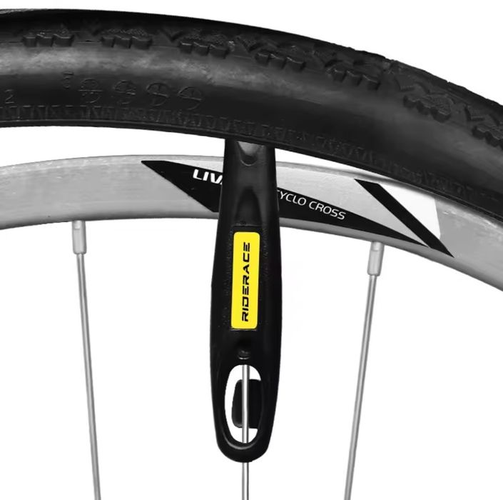Łyżki do opon rowerowych RIDERACE a'2 Czarne 10cm Mocne Lekkie 23g