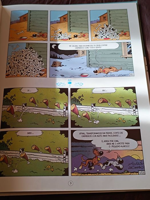 Livro BD O Natal de Rantanplan