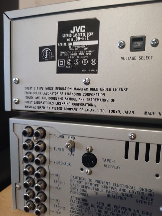 Кассетная дека JVC DD66.