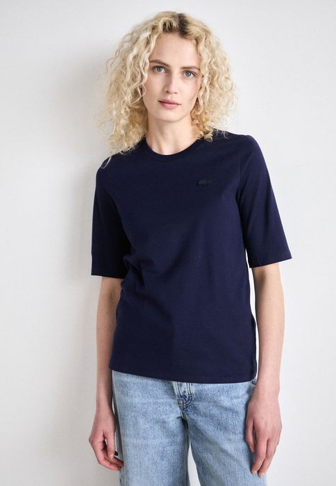 T-shirt basic z bawełny Lacoste 38