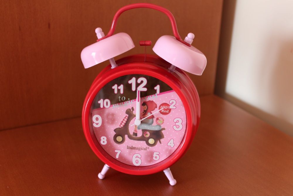 Despertador de coração infantil