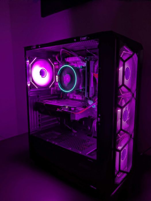 Komputer gamingowy GTX 1660 Super SSD 1TB LED GWARANCJA