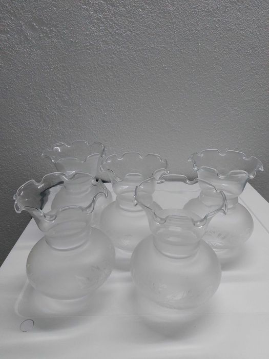 Globos de vidro para candeeiro - Vintage