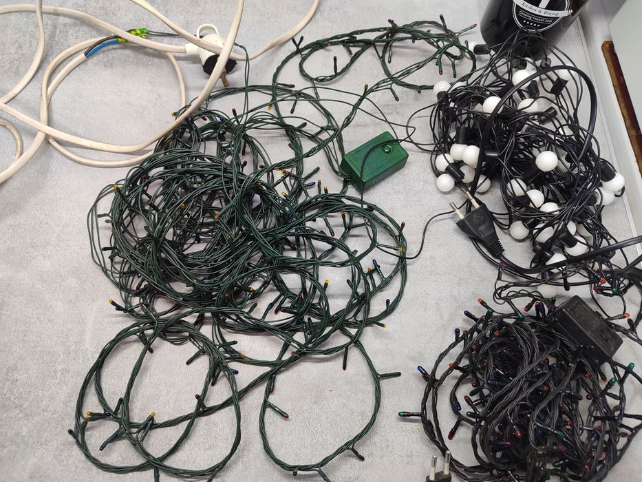 Гірлянда новорічна, кульки