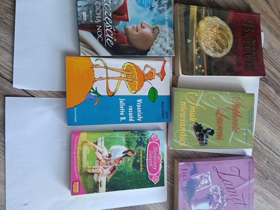 Książki używane , romanse kryminały, itp