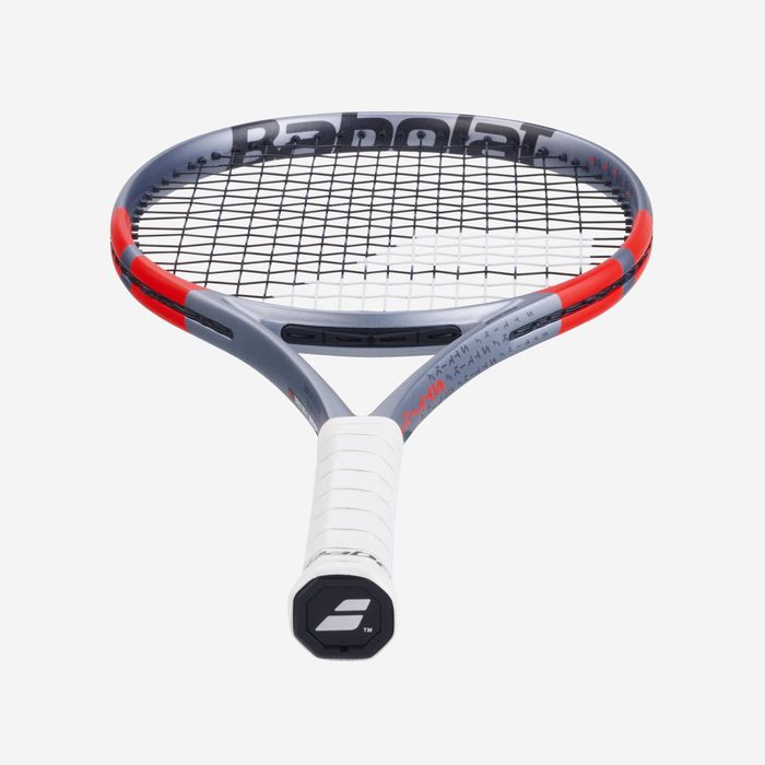 Raquete de Ténis adulto- Babolat Pure Strike 100 16x19 cinza laranja