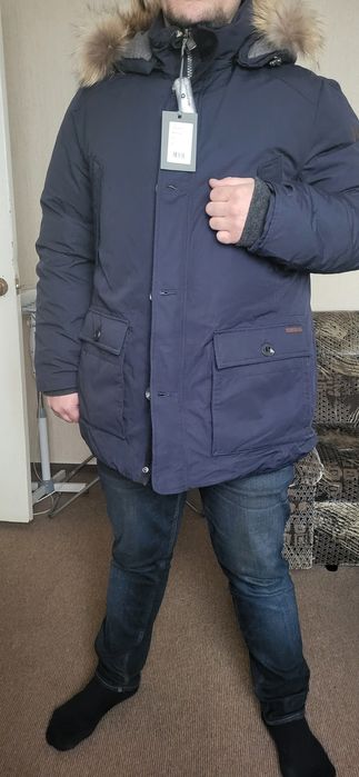 Куртка - парка мужская MILESTONE пуховик 52-54 рр