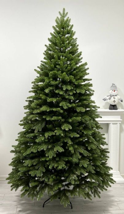 Лита ялинка Преміум зелена, блакитна. Литая ёлка