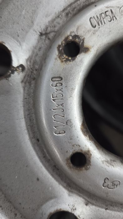 Диски сталеві ford 5×160 R15 6,5J