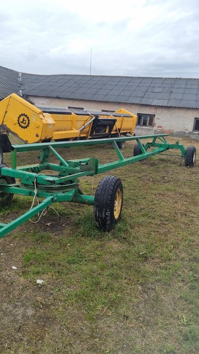 Возик  під жатку, тєлєжка john deere, claas