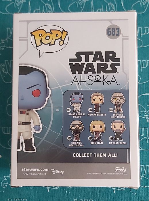 Funko Pop Star Wars 683 GRAND ADMIRAL THRAWN