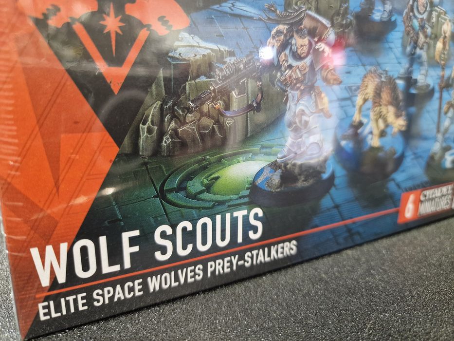 Miniaturas Warhammer 40k killteam wolf scouts