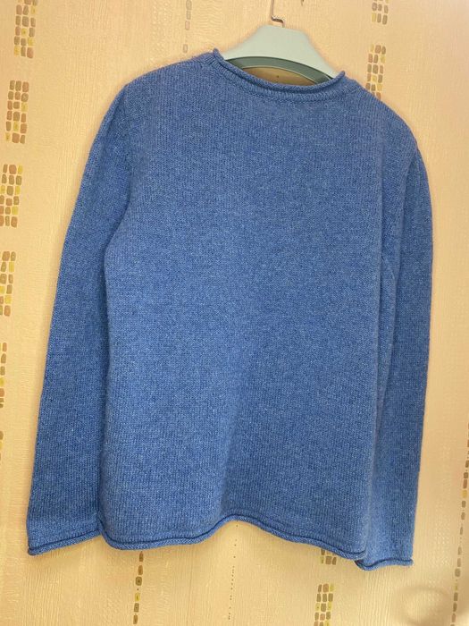 Джемпер Waschbär Німеччина із органічної вовни блакитний 44/46