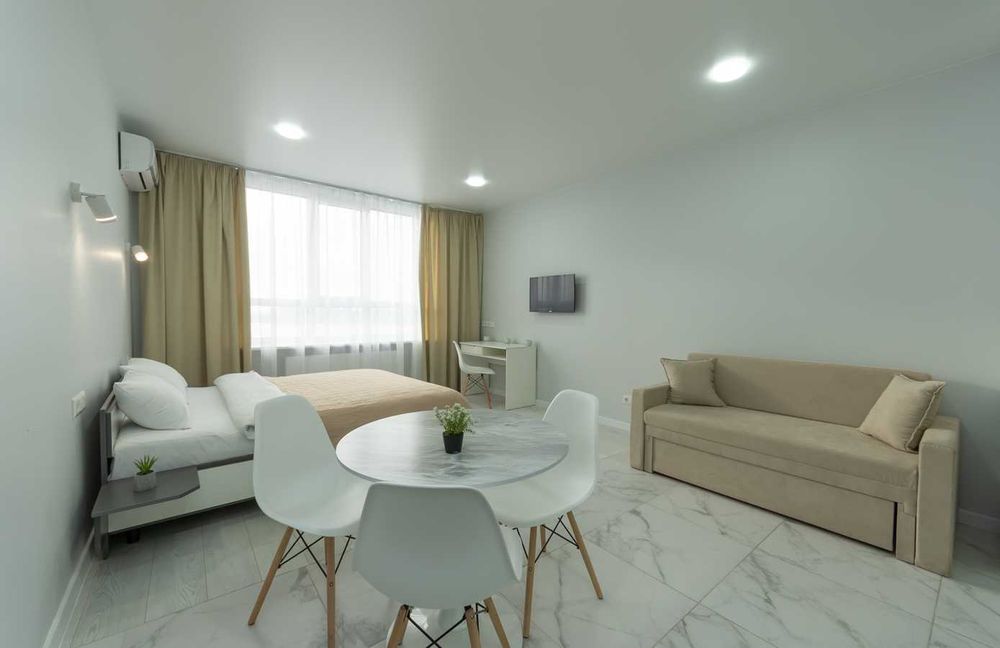 Затишна студія біля метро «Бориспільська», ЖК Олімпік Парк - подобово.