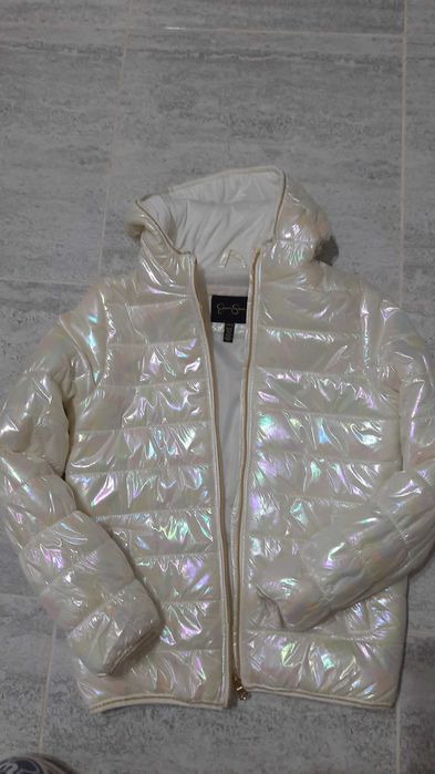 Efektowna kurtka holo/perłowa JESSICA SIMPSON