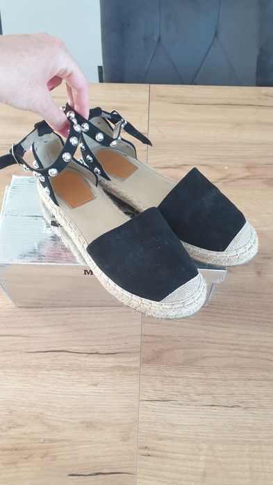 Espadryle czarne rozm 38