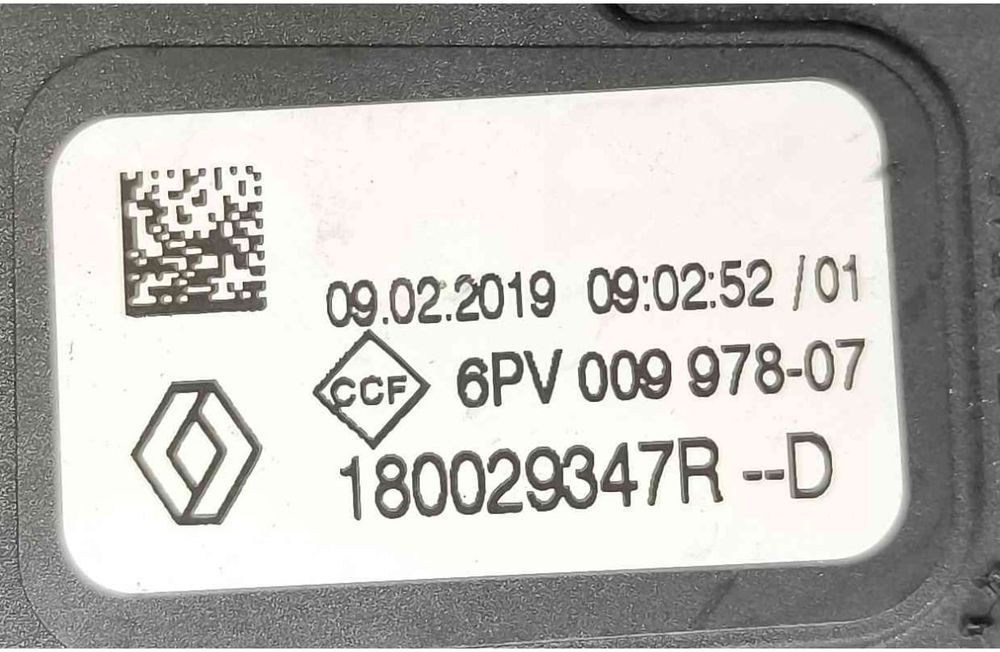 Pedal do Acelerador 180029347R - RENAULT CLIO IV