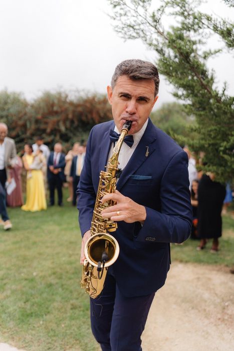 Saxofonista profissional