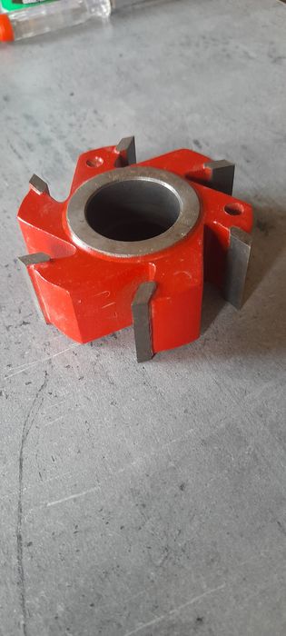 Frez nasadzany prosty 80x25/30mm Z6 HM fi30 głowica do drewna mdf