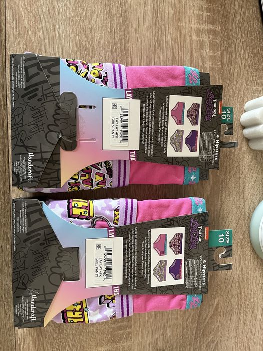 Набор трусов детских  4 штуки в упаковке для девочки