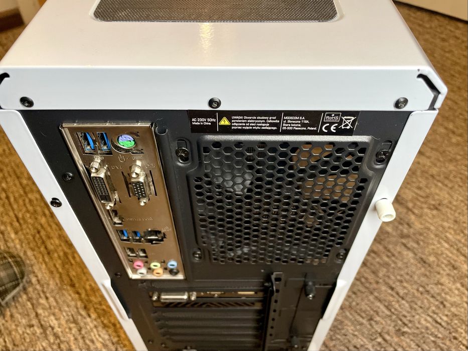 Kompletny komputer pc i5 biały