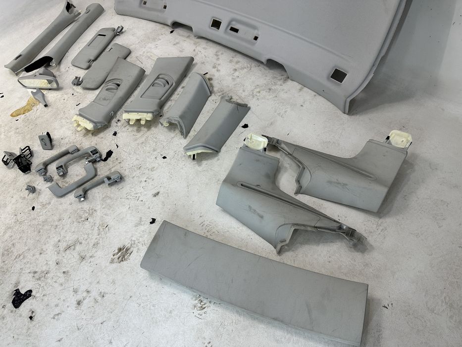 Audi A4 B8 podsufitka kompletna jasna szara Avant kombi