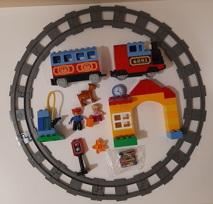 Оригінальний набір Мій перший потяг Лего Дупло 10507 Lego Duplo