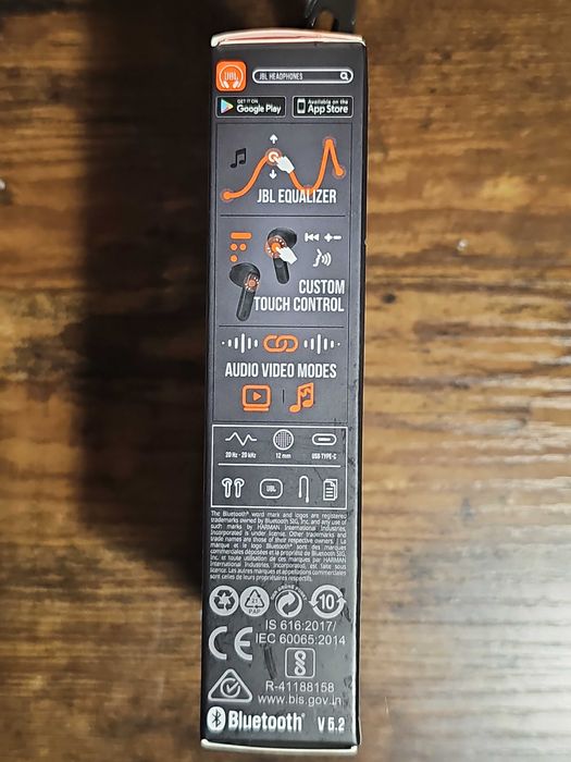 JBL Wave Flex Czarne
Słuchawki Douszne, Bezprzewodowe