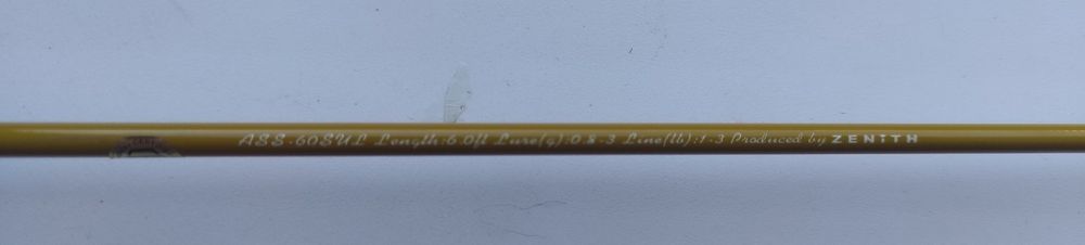 Спінінг Zenith Area Shaft ASS-60SUL