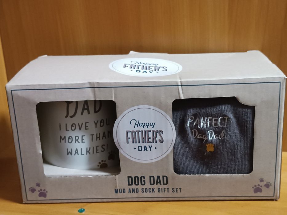 Подарунковий набір Dad Dog (чашка+шкарпетки)/Англія