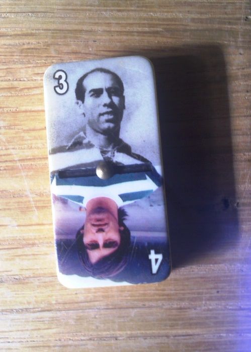 Dominó infantil em material flexível ou jogo dominó Benfica Sporting