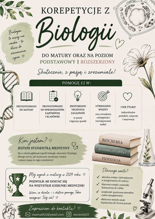 Korepetycje z biologii