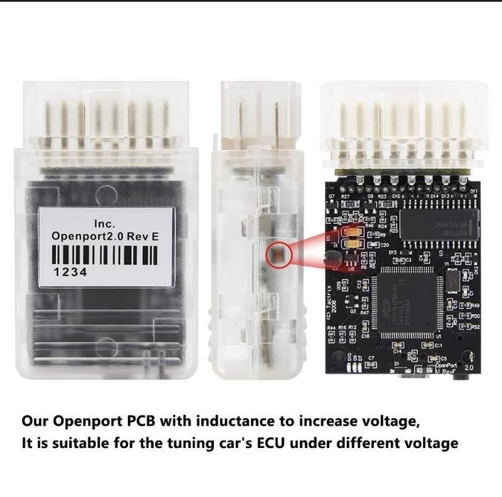 Openport Tactrix 2.0 j2534 OBD2 діагностика, Xentry, Techstream, EcuFlash