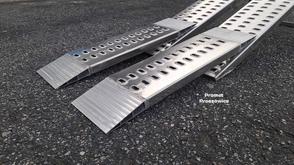 Najazdy Aluminiowe Przejazdowe 1m Przedłużki 2,5T. Podjazdy Laweta