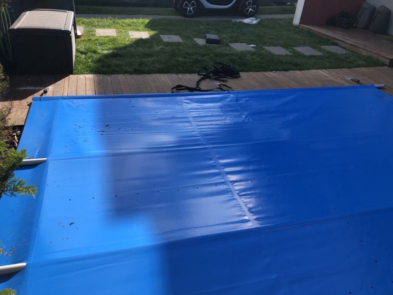 Segurança piscina cobertura barras promoção