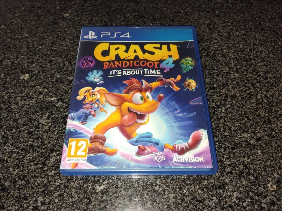 PS4 PlayStation 4 Jogo Crash Bandicoot It’s About Time