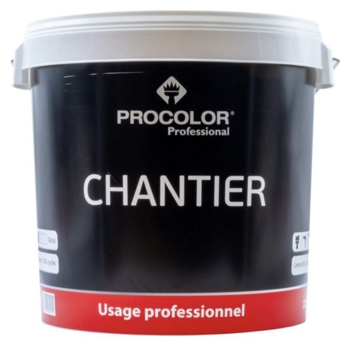 Chantier Pro Color - biała, matowa farba,2x wiadro 22,5kg - Okazja!
Do